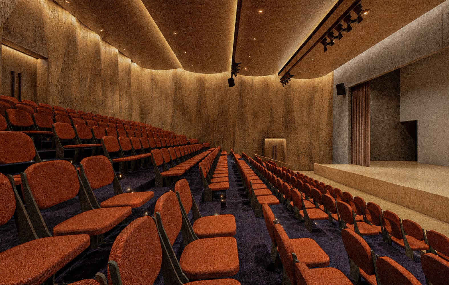 Inside the Vivekananda Cultural Centre